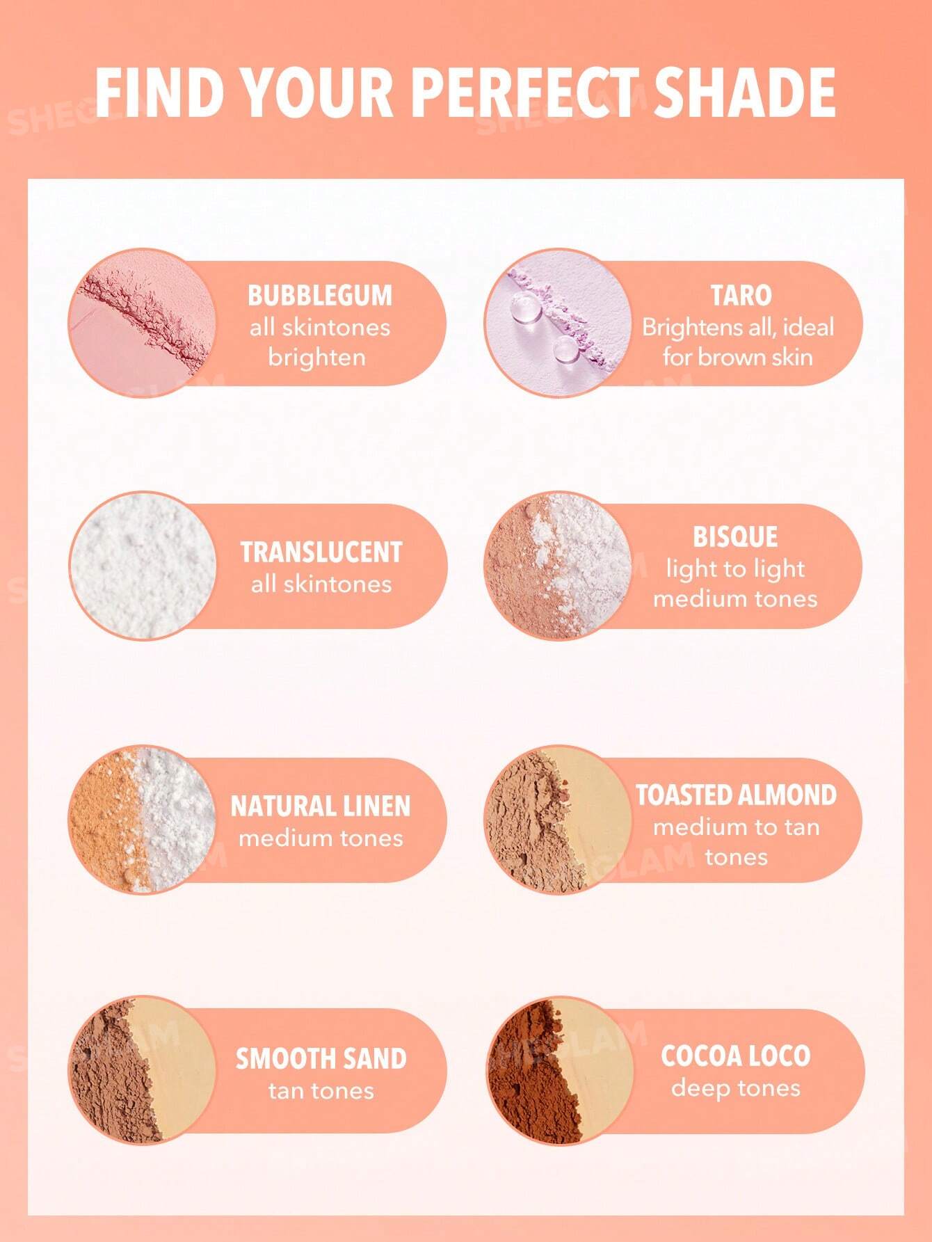 Insta-Ready Face & Under Eye Setting Powder Duo-Translucent