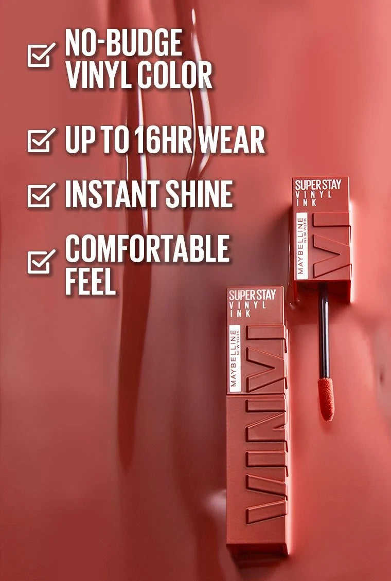 Maybelline Super Stay Vinyl Ink Longwear Liquid Lipcolor
