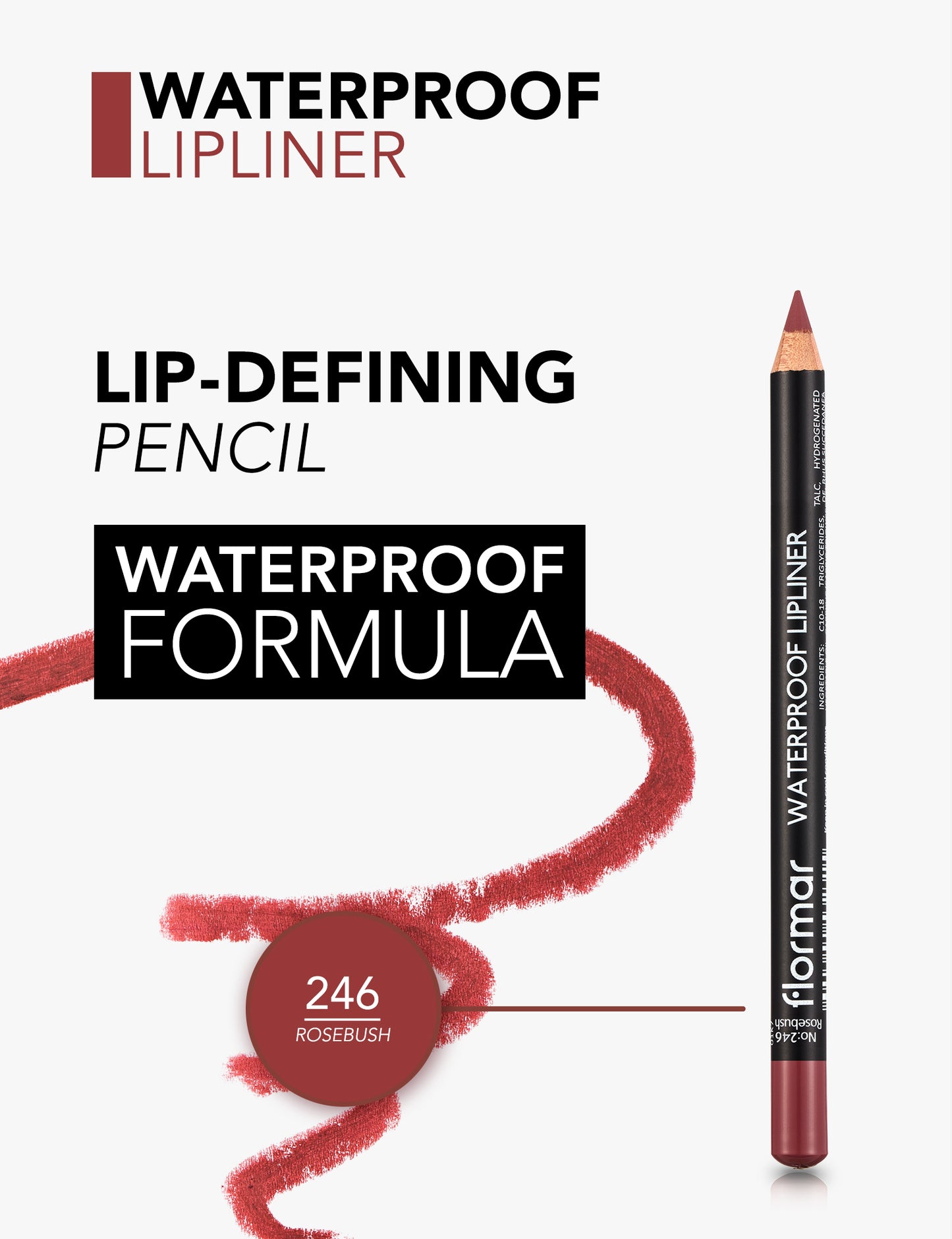 Waterproof & Heavily Pigmented Matte Lip Liner