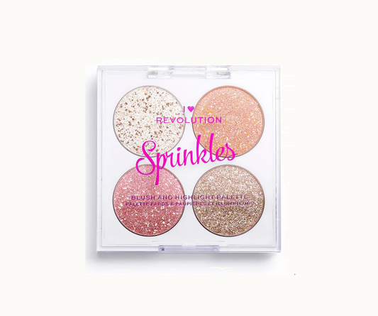 Blush and Highlighter Palette Sprinkles