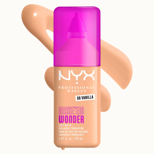NYX Make ‘Em Wonder™ Soft Matte Buildable Foundation