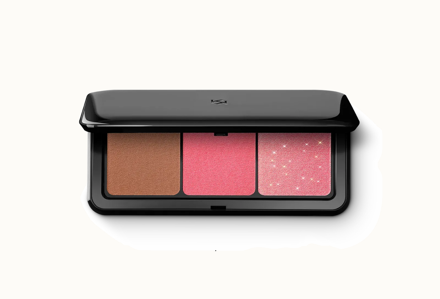 Multi finish trio blush & bronzer palette
