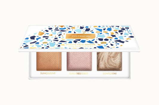 Catrice SUMMER OBSESSED Glowy Face Palette, Seaside Glow