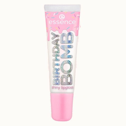Essence Birthday Bomb shiny lipgloss, 01 - Cake My Day