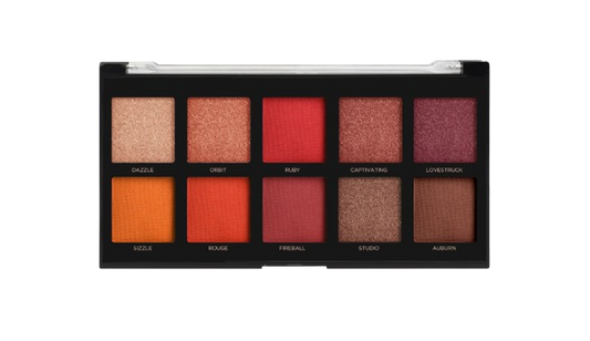 RUBIES | 10 SHADE EYESHADOW PALETTE