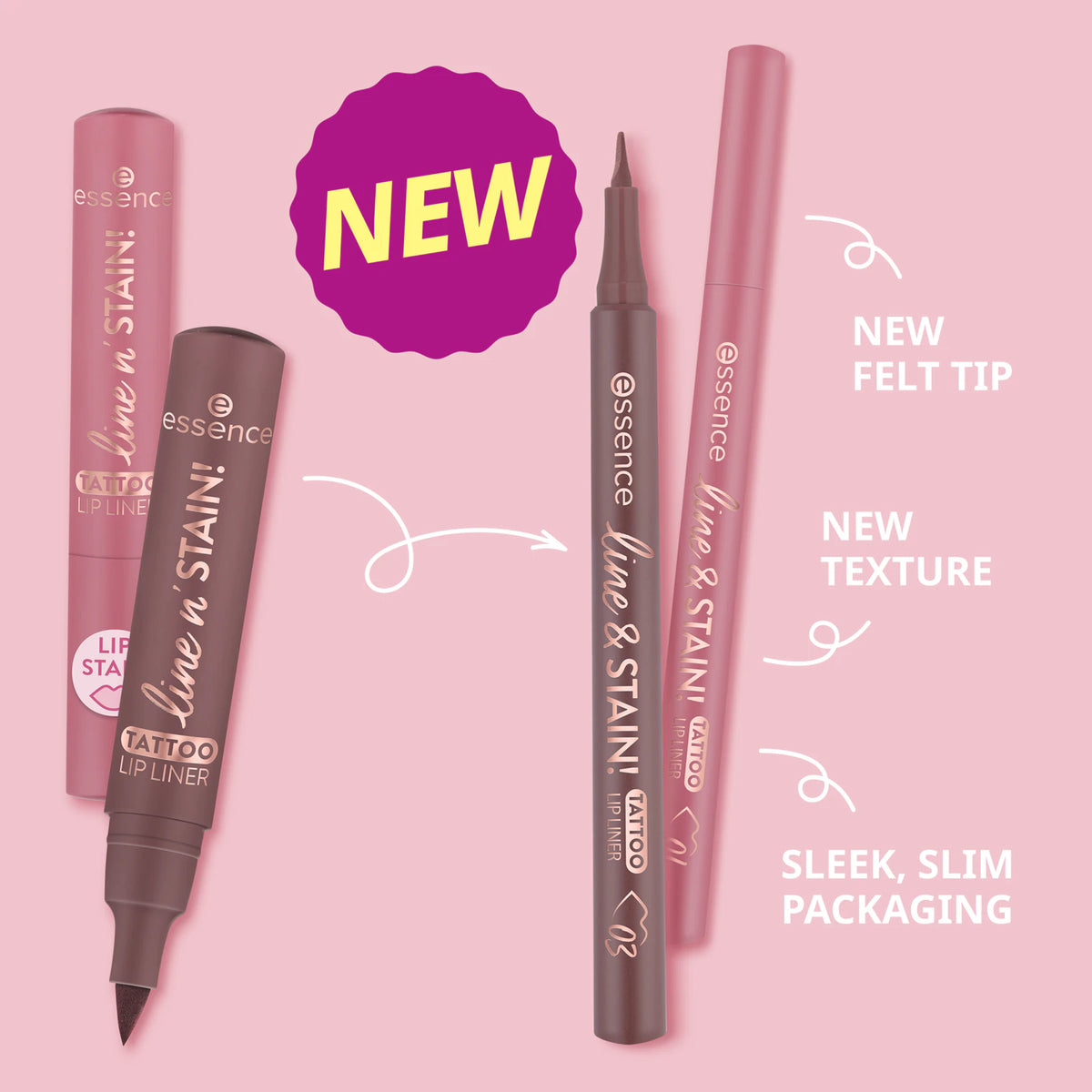 Essence line n' STAIN! Tattoo Lip Liner