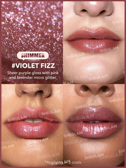 Pout Perfect Shimmer Lip plumper violet fizz