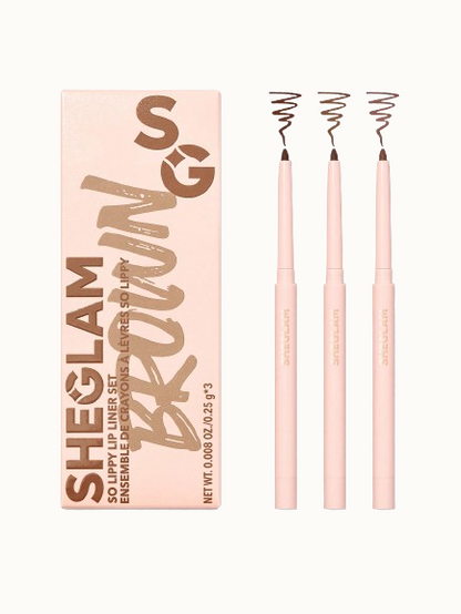 So Lippy Lip Liner Set - Espresso Kisses