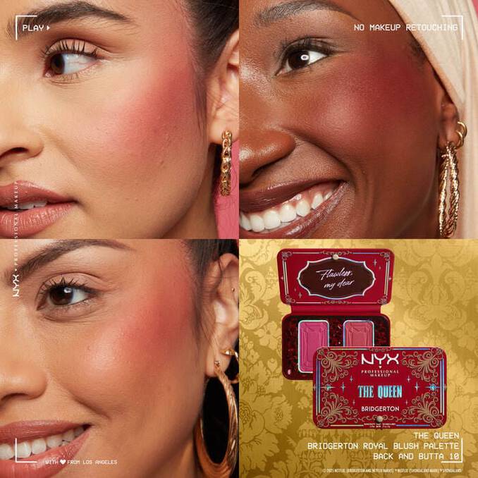 BRIDGERTON ROYAL BLUSH PALETTE