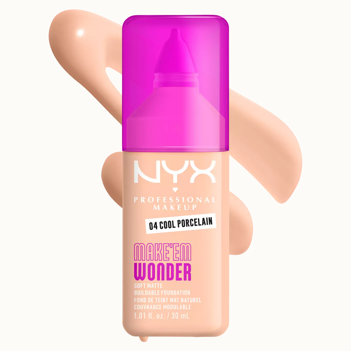 NYX Make ‘Em Wonder™ Soft Matte Buildable Foundation