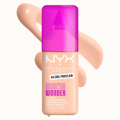 NYX Make ‘Em Wonder™ Soft Matte Buildable Foundation