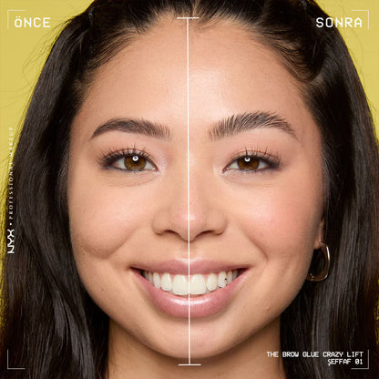 The Super Brow Glue Fixing Brow Gel O1