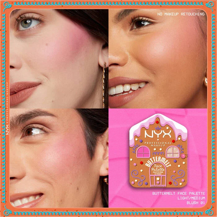 Holiday Buttermelt Face Palette
