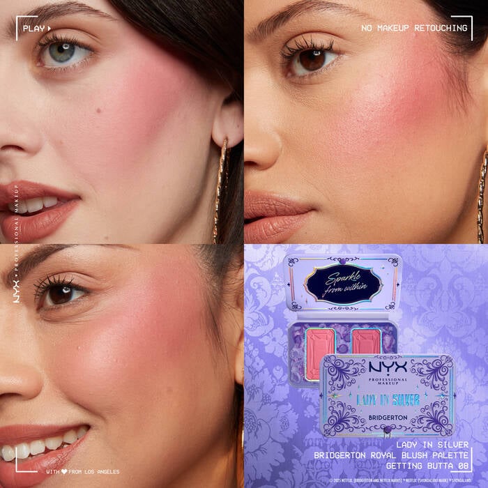 BRIDGERTON ROYAL BLUSH PALETTE