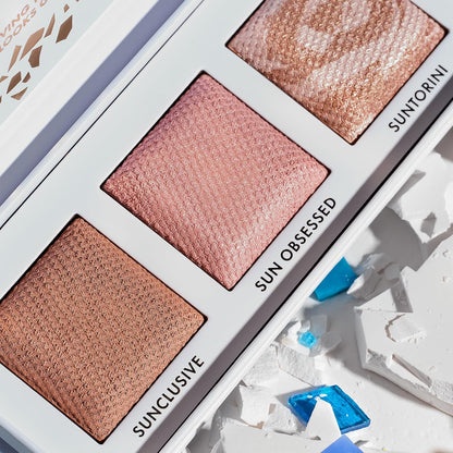 Catrice SUMMER OBSESSED Glowy Face Palette, Seaside Glow