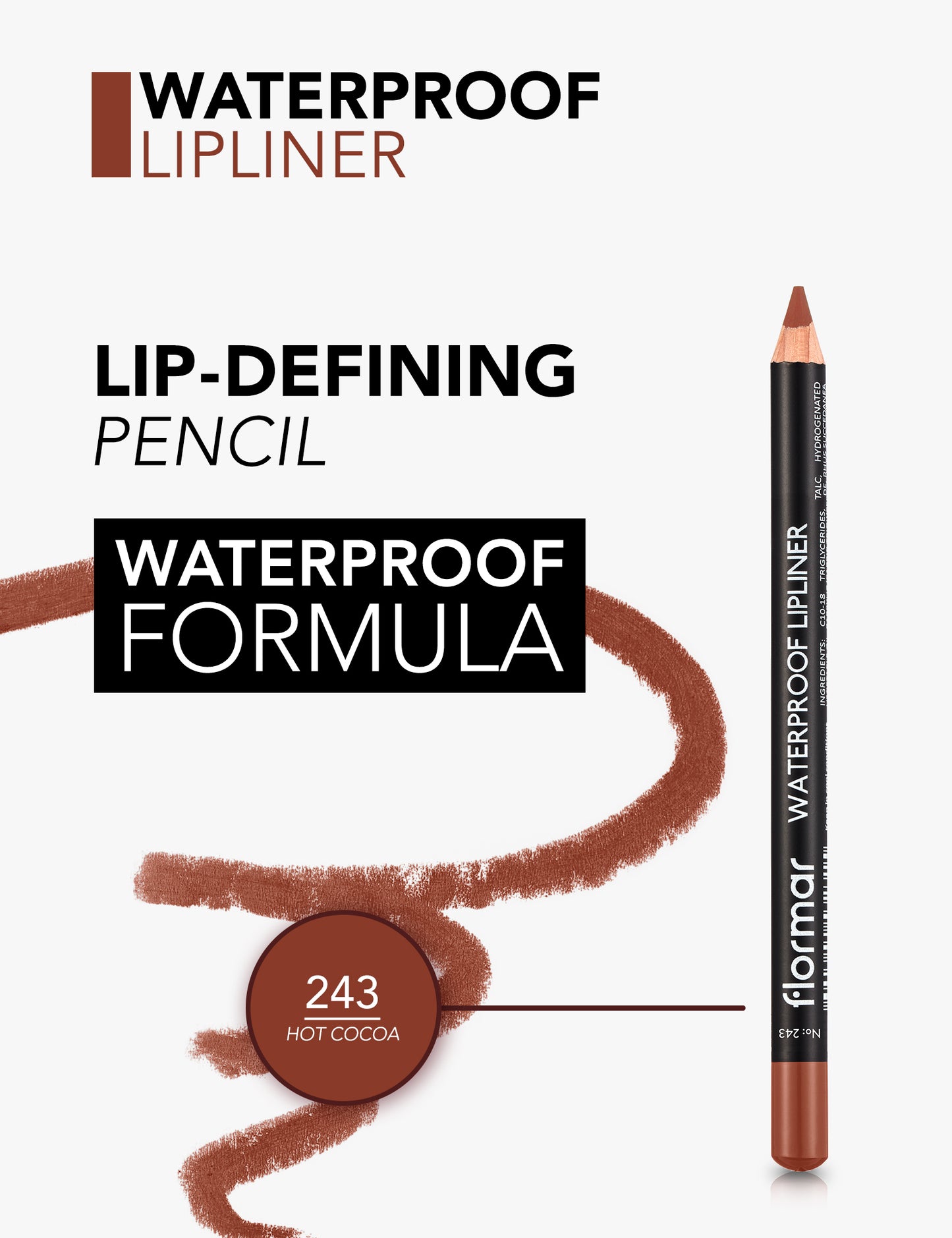 Waterproof & Heavily Pigmented Matte Lip Liner