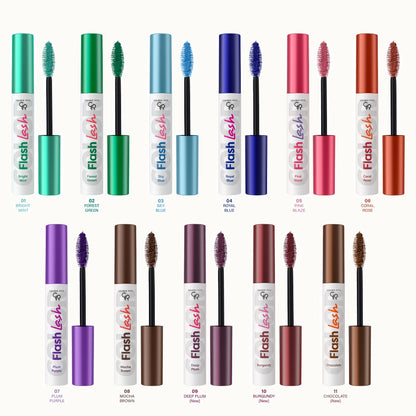 FLASH LASH COLORED MASCARA