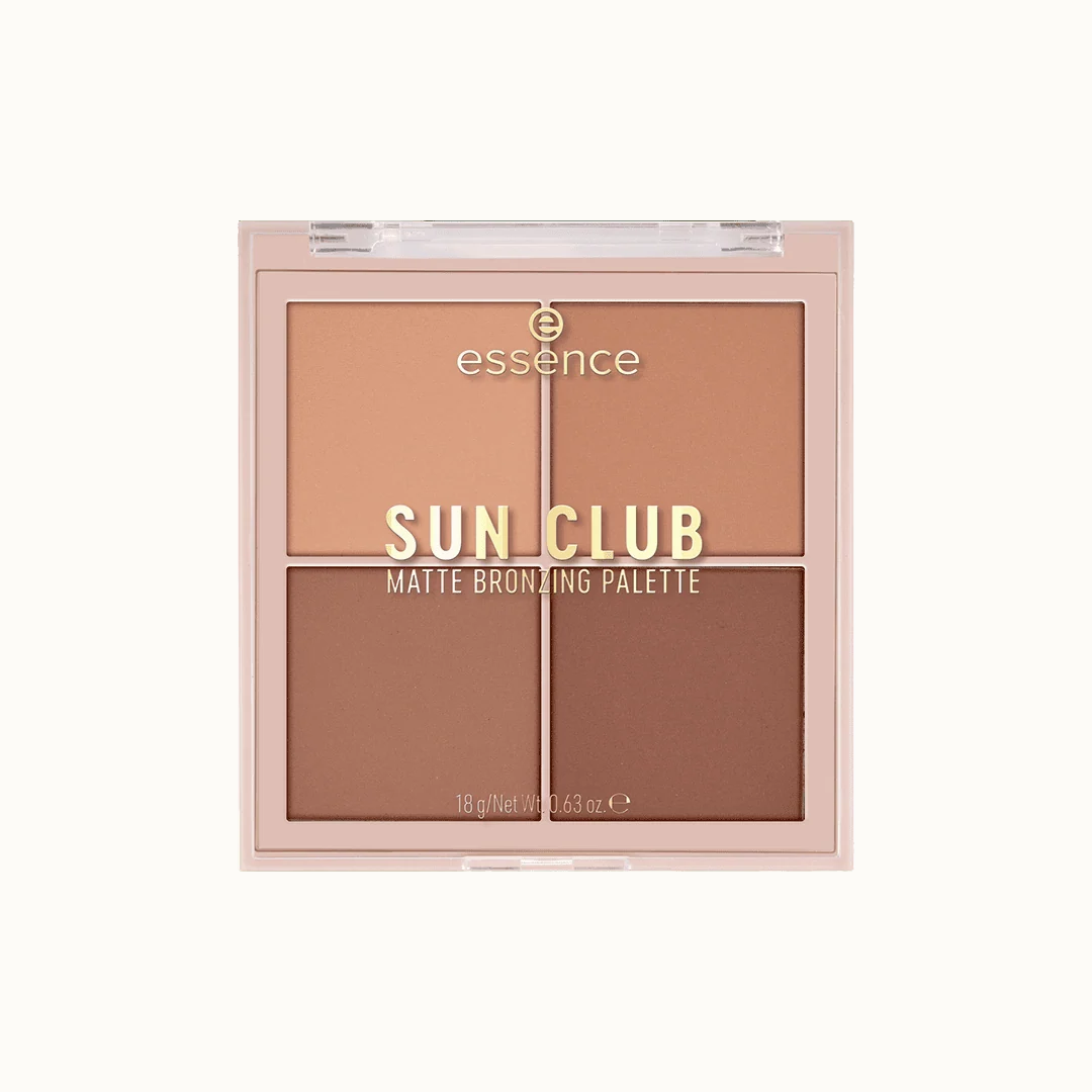 Essence Sun Club Matt Bronzing Powder Palette - 10 Better Than Vacation Tan