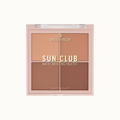 Essence Sun Club Matt Bronzing Powder Palette - 10 Better Than Vacation Tan