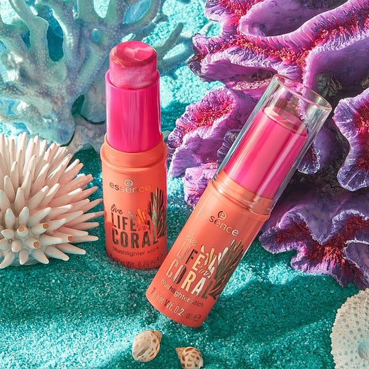 Live Life In Coral Blushlighter Stick