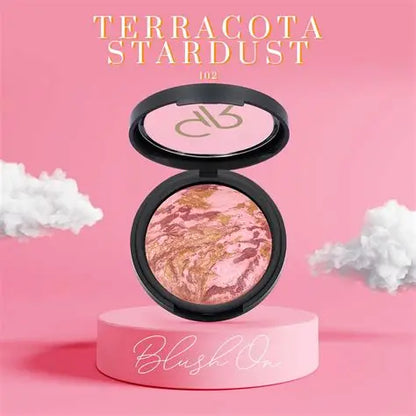 Terracotta Baked Stardust Blush