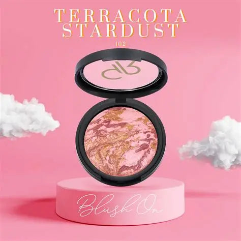 Terracotta Baked Stardust Blush